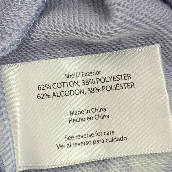 Wildfox NEW women's French Terry Relaxed Fit Tie-Dye Hoodie Peri Shibori Size L - Picture 10 of 10